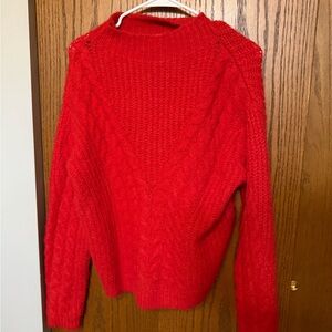 Universal Thread Vibrant Red Turtleneck Sweater